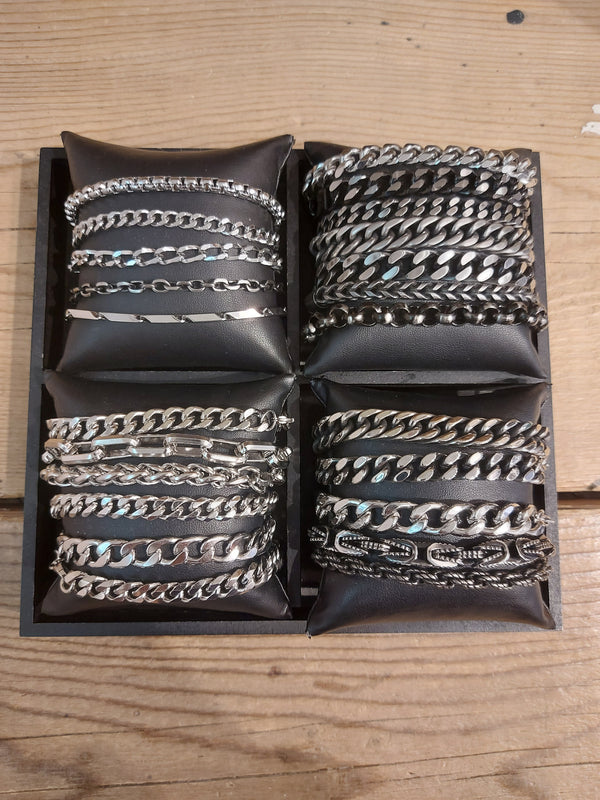 Bracciale in acciaio