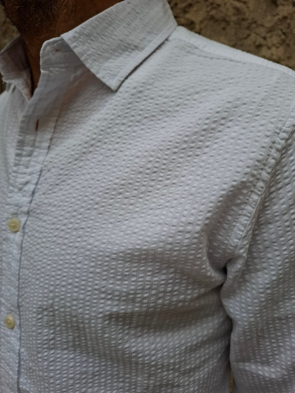 Camicia seersuker