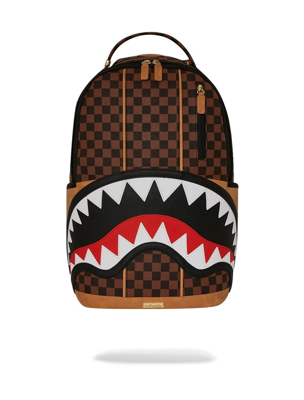 Zaino Sprayground dettagli scamosciati