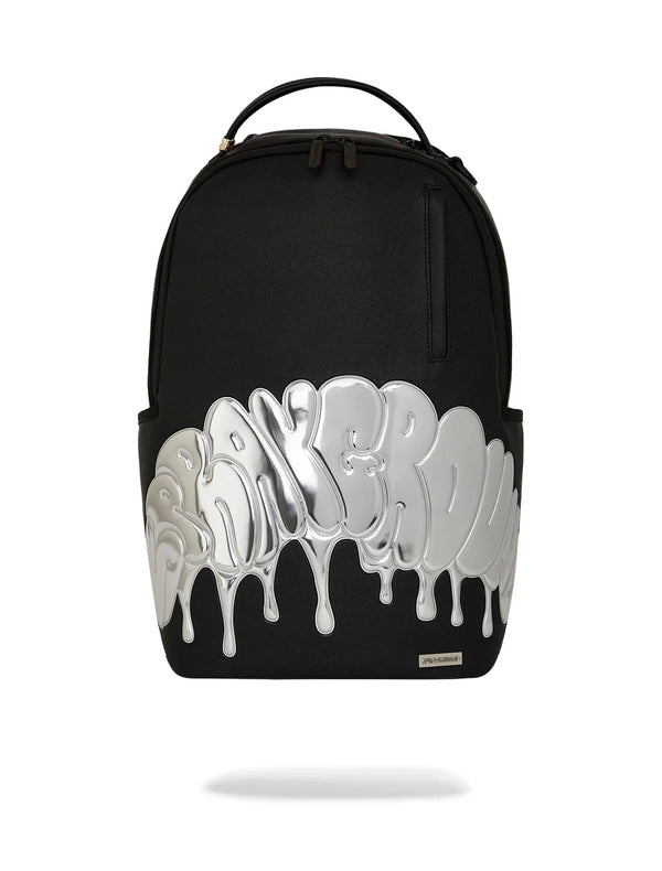 Zaino Sprayground scritta argento