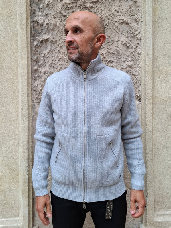 Maglione collo alto con zip GL35051
