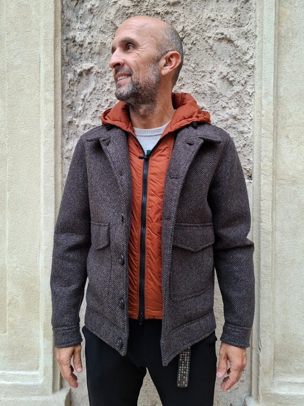 Giubbino con cappuccio staccabile GL360R