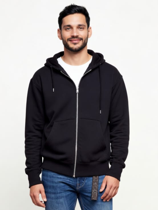 Felpa con cappuccio SDlenz Zipper