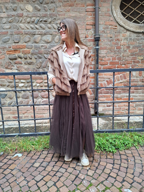 Gonna Corfù Tulle