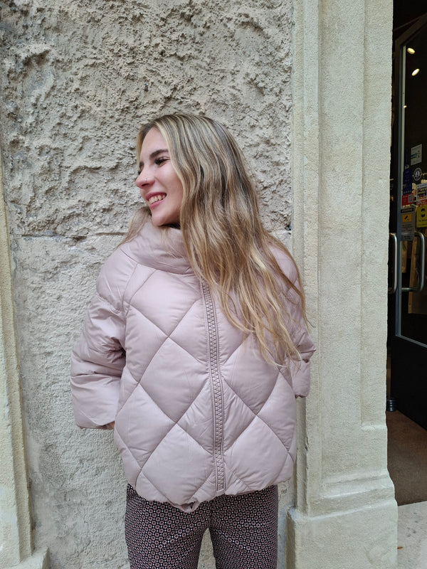 Piumino Cork Rosa